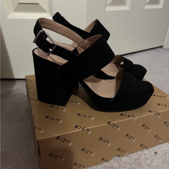 Mix No. 6 Shoes - Black heels